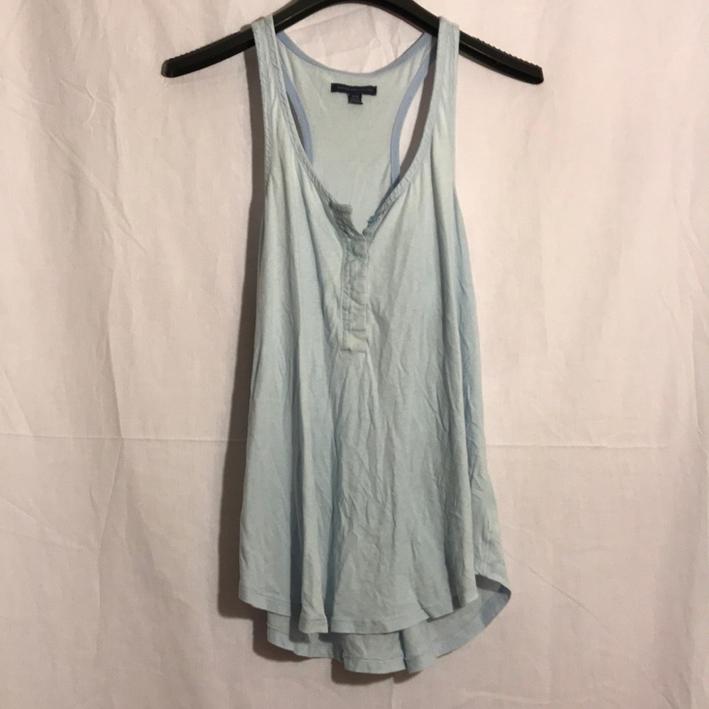 American Eagle Button Up Tank Top